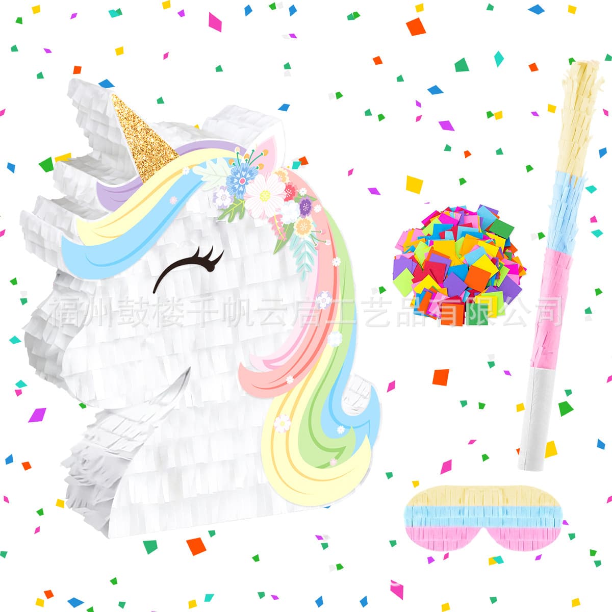 Unicorn Pinata Pink Girls Birthday Party Rainbow Unicorn Theme Pinata Candy Smashing Prop Decoration