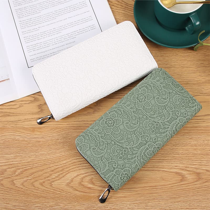 2024 New Women's Wallet Fashionable Long Niche Simple Multi-Card Slot Large Capacity Coin Purse Non-Brand Chinese Mainland Origin