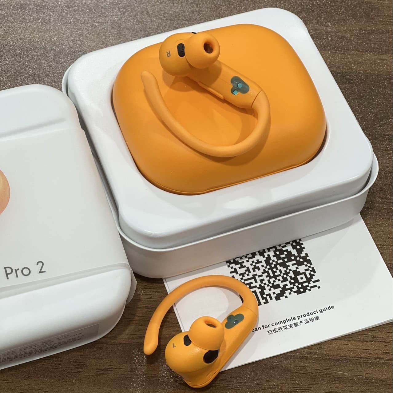 New Cross-Border Power Pro2 Wireless Bluetooth Earbuds Hook Earplug TWS Pop-Up Sports Bluetooth Headphones
