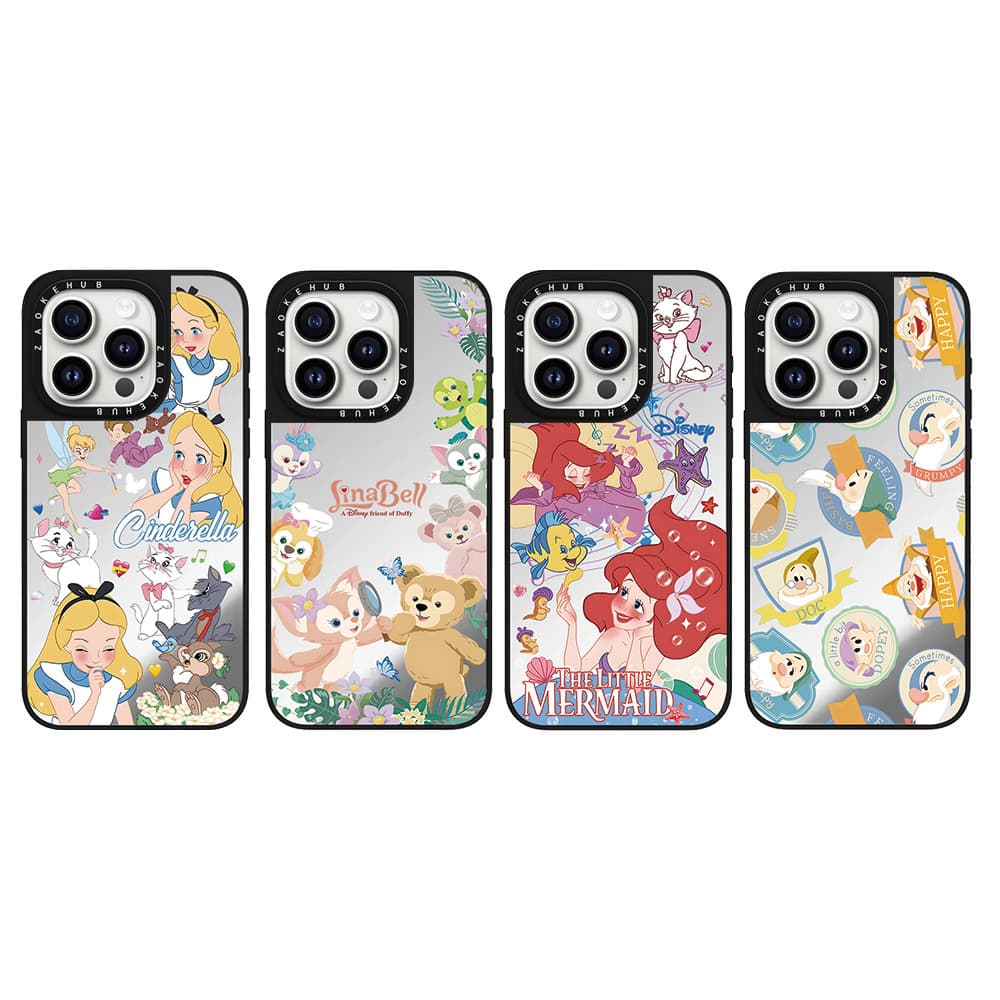 Alice Mary Cat Little Mermaid Ariel Star Dew iPhone 16 Pro Max Apple Phone Case