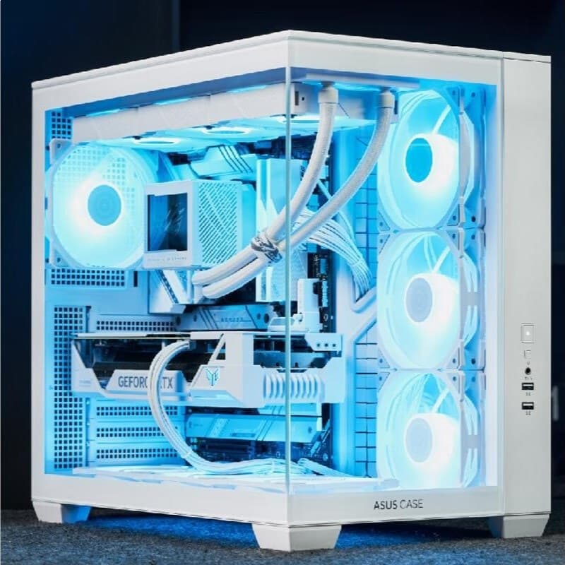 Suitable for ASUS SI-A02 Neptune sea view room chassis without columns, supports ATX motherboard/360 water cooling