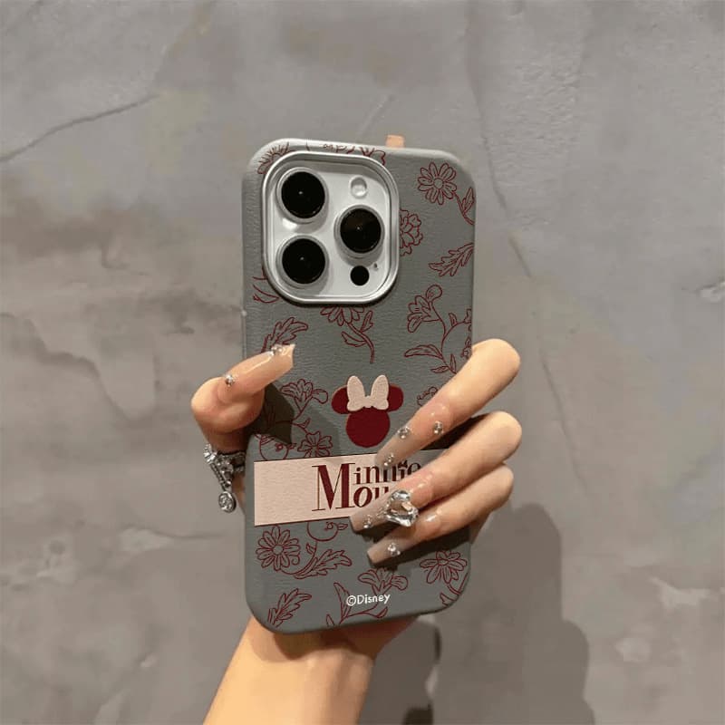 Printed Minnie Case for Apple 15 PRO iPhone14 PLUS Creative 13 Personalized 12 Soft Shell 11/X