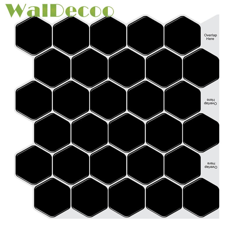 Cross-border Self-adhesive Anti-mold Wall Sticker Kitchen Home Decoration New Epoxy Wall Sticker Oil-proof