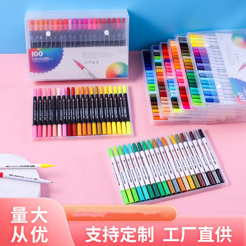 Office/cultural Watercolor Pens - Fine Tip Water Painting Brushes For Artistic Creations