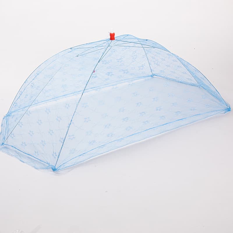 Cross-border baby mosquito net cover, vegetable-cover style, no-installation portable child umbrella-type foldable mosquito net wholesale