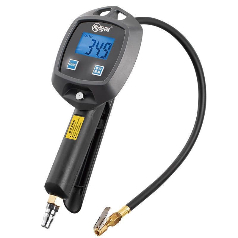 Tire Pressure Gauge Car Air Pressure Gauge High-Precision Shockproof Tire Gauge High-Pressure Resistant Inflator Gauge