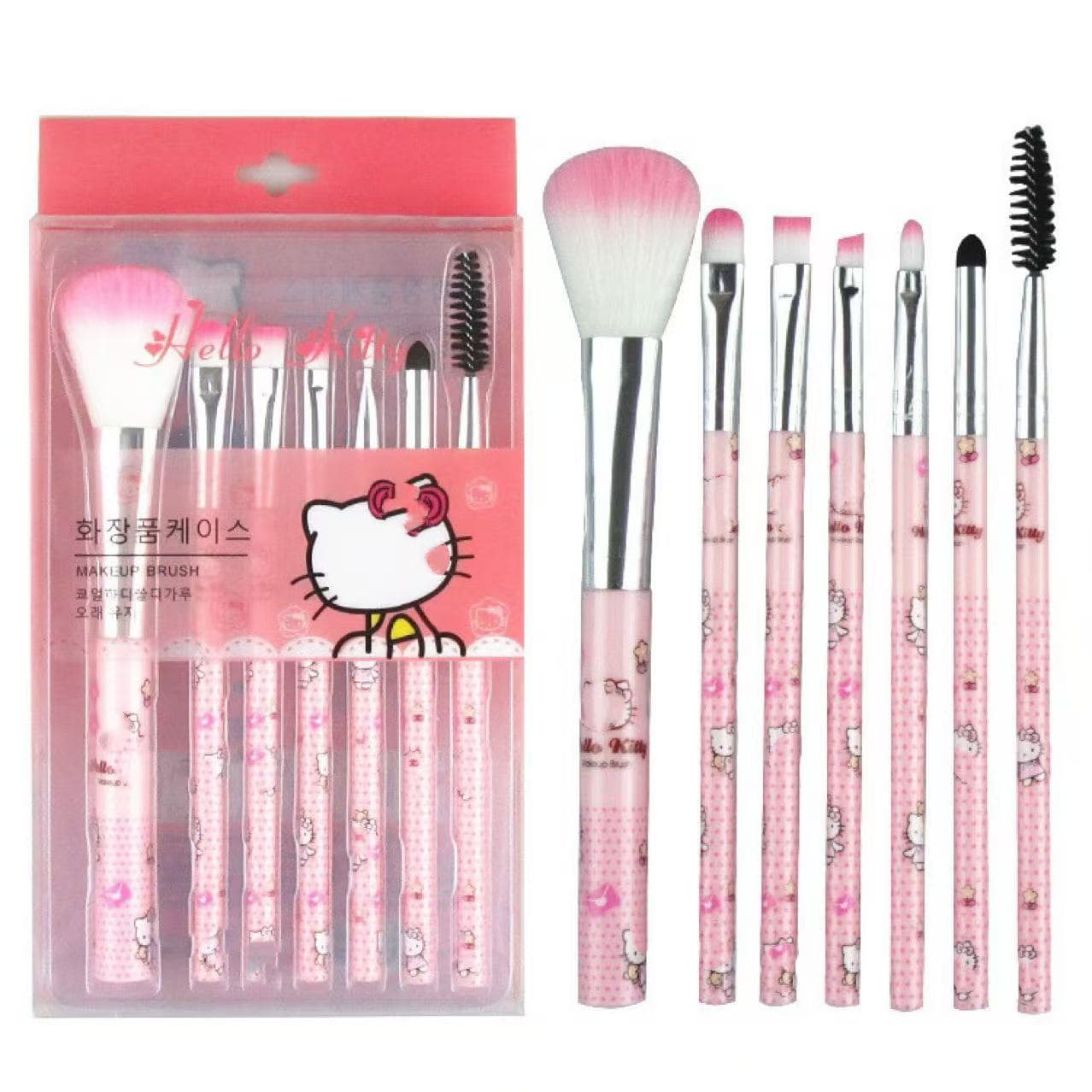 Makeup Tools 7-Piece Beauty Brush Set Beginner Blush Eyebrow Lip Eyeshadow Brush Beauty Tools Wholesale