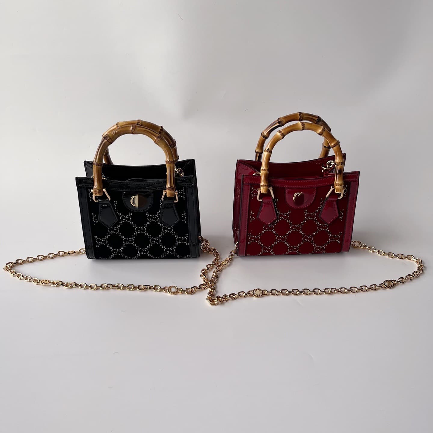 New Handheld Bamboo Knot Bag Large Capacity Simple Women's Bag High-End Retro Shoulder Crossbody Tote
