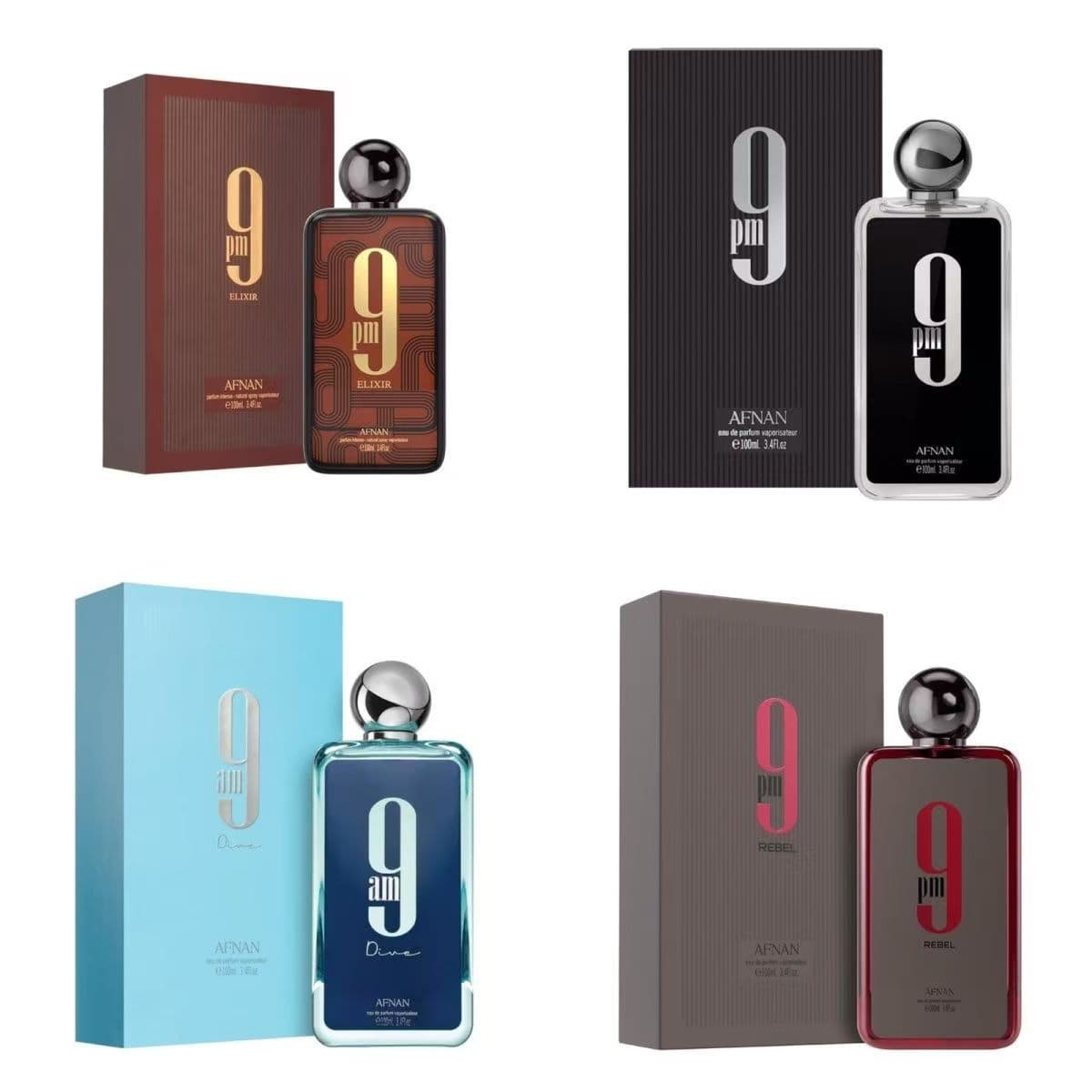 Cross-Border Bestseller Afnan 9 PM For Men Eau De Parfum, 3.4 Fl. Oz Middle East