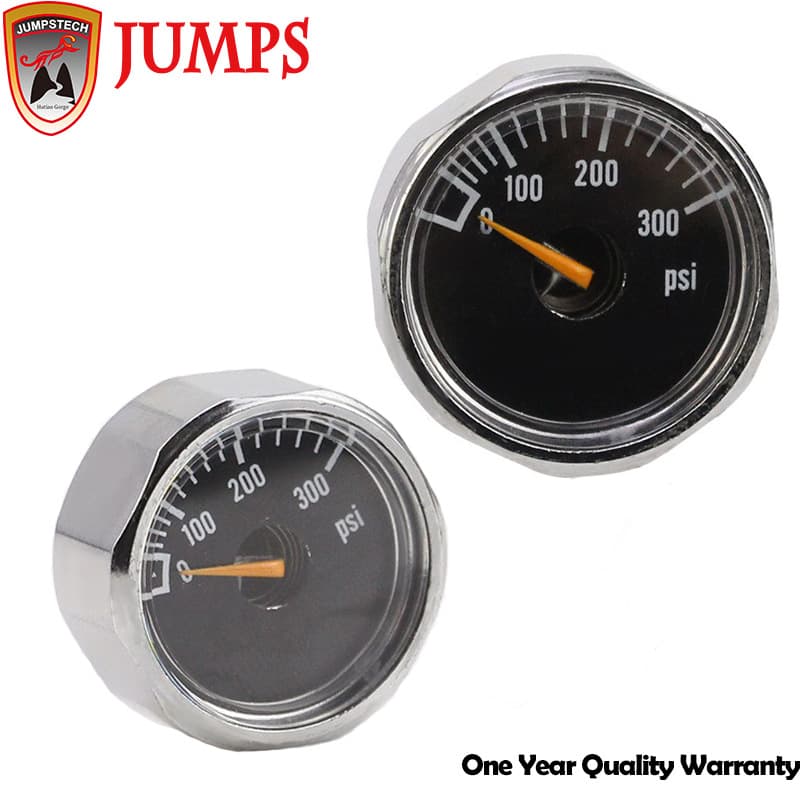 Factory Supply 25mm Metal Mini Pressure Gauge 300psi Oxygen Cylinder Pressure Gauge Constant Pressure Pneumatic Pressure Gauge