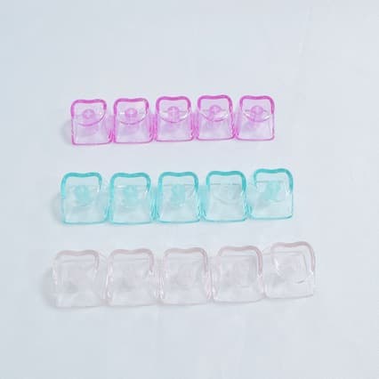 Transparent Colorful Keycap PC Love Heart Shape Custom Keycap 1U Magnetic Switch Keycap Silk Screen Logo Dye-Sublimation Keycap