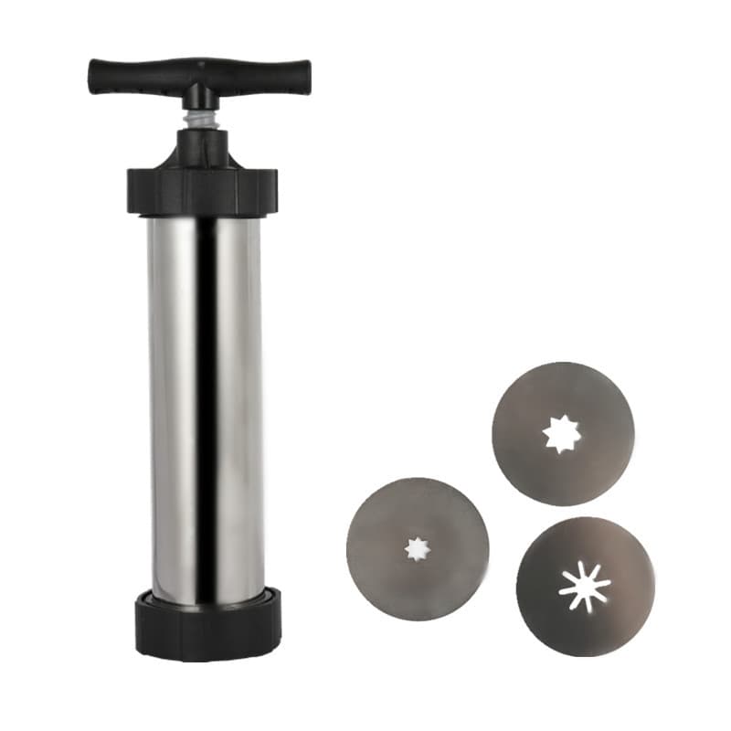 Stainless Steel Hand Sausage Stuffer for Oil Field Tool Hand-Twist Stainless Steel Sausage Maker Manual Doughnut Stick Tool