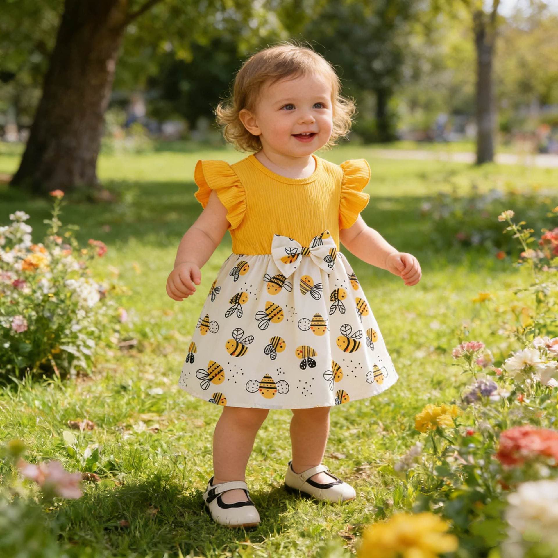 Girls' summer princess dress children's dress for toddlers baby girls kids clothing