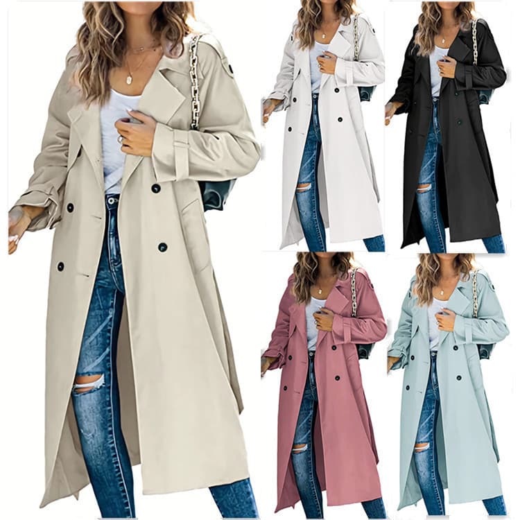Spot goods! Amazon Independent Site European and American Style Winter and Autumn Windbreakers Foreign Trade 2026 New Coats 2026