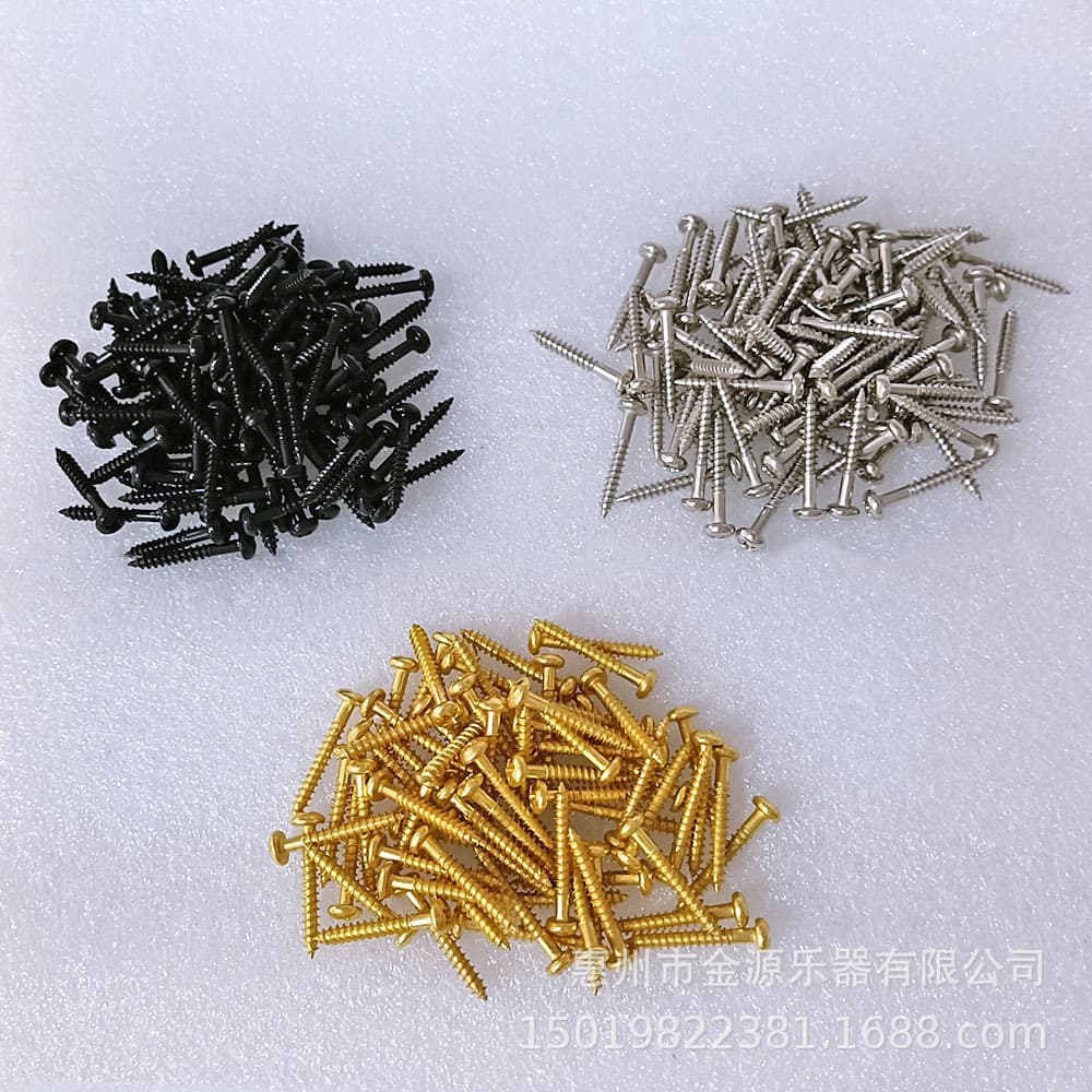Cross head self-tapping screw machine tooth electric guitar pickup frame screw 3.5*27mm fixing screw