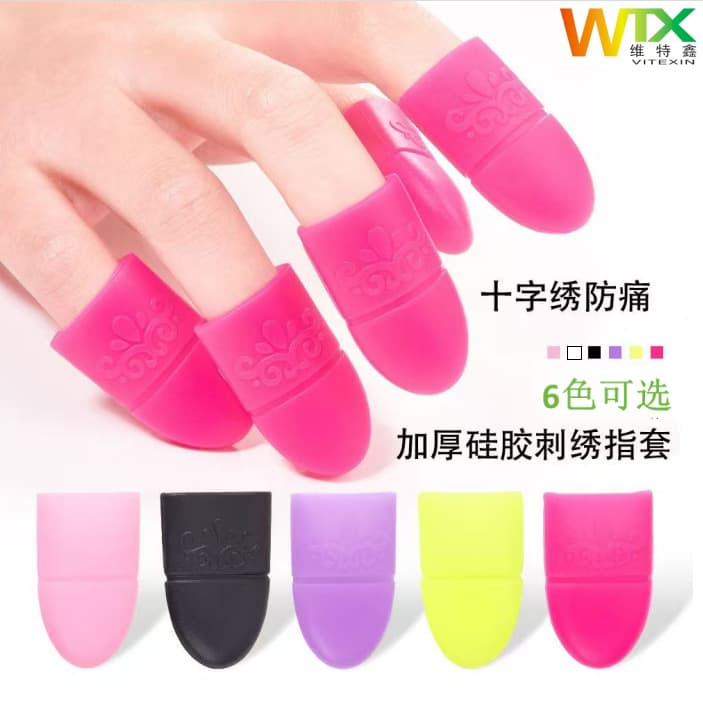 New Nail Art Tool Remover Set with Oil Gel, Phototherapy Nail Silicone Remover Finger Sleeves, Remover Gloves, Factory Direct Fast Shipping