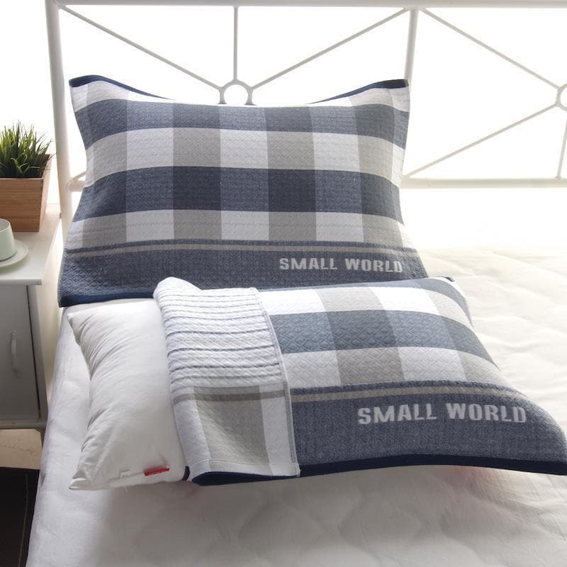 Pure cotton pillow towel, all-cotton gauze extra large and thick, for all seasons, students, adults, couples, sweat-absorbing cover.
