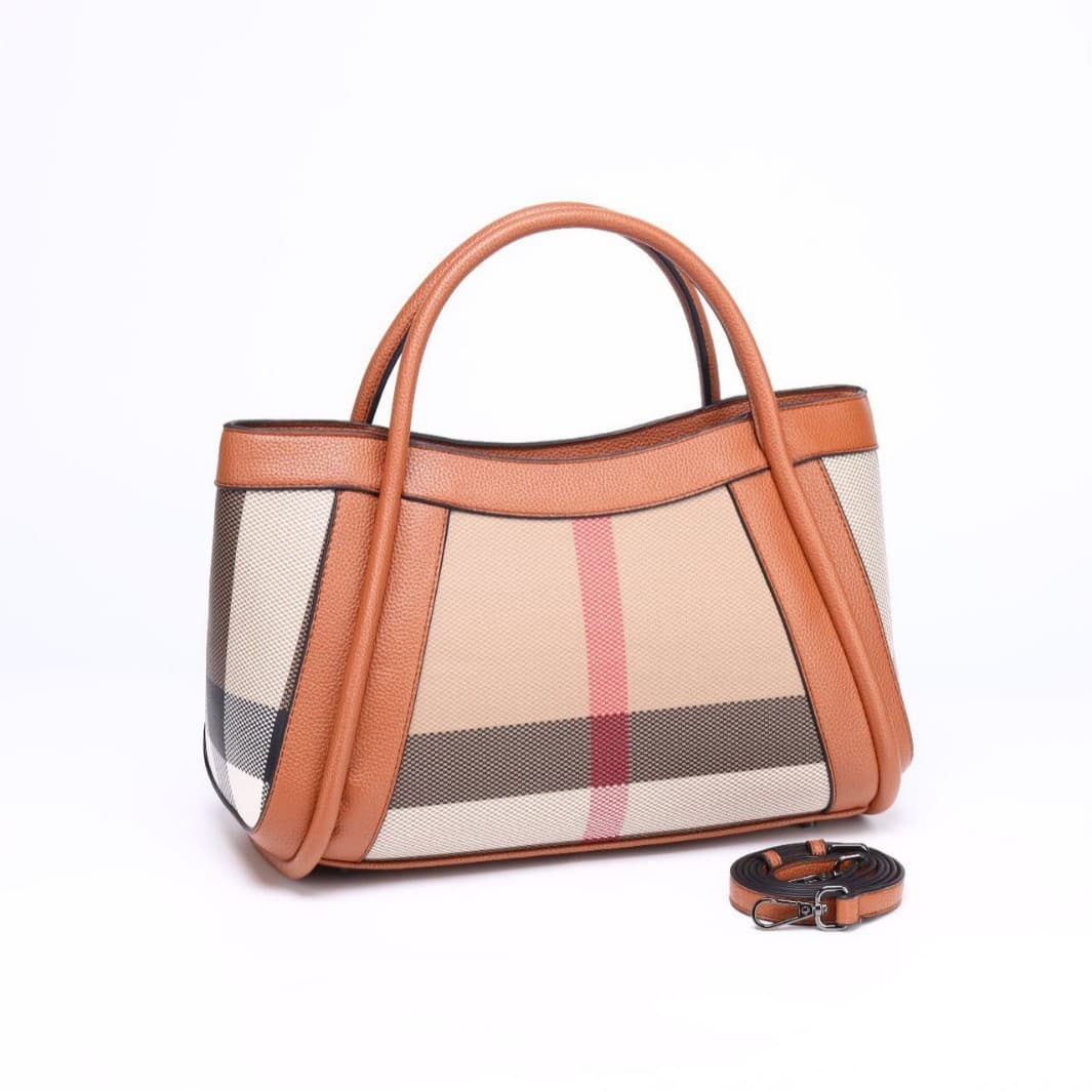 High-end plaid handbag for women 2026 new fashion high-end shoulder crossbody bag large capacity versatile tote bag