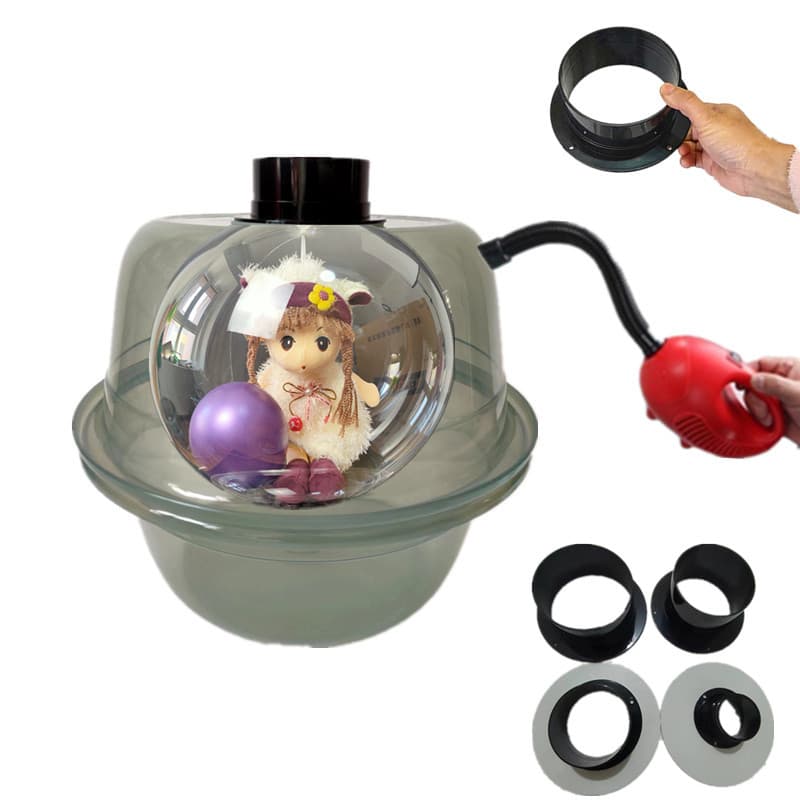 46CM Multi-Outlet Small Balloon Packaging Machine / Balloon Inserter / Mouth Expander Kit for Ceiling Burst Balloon Making Tool