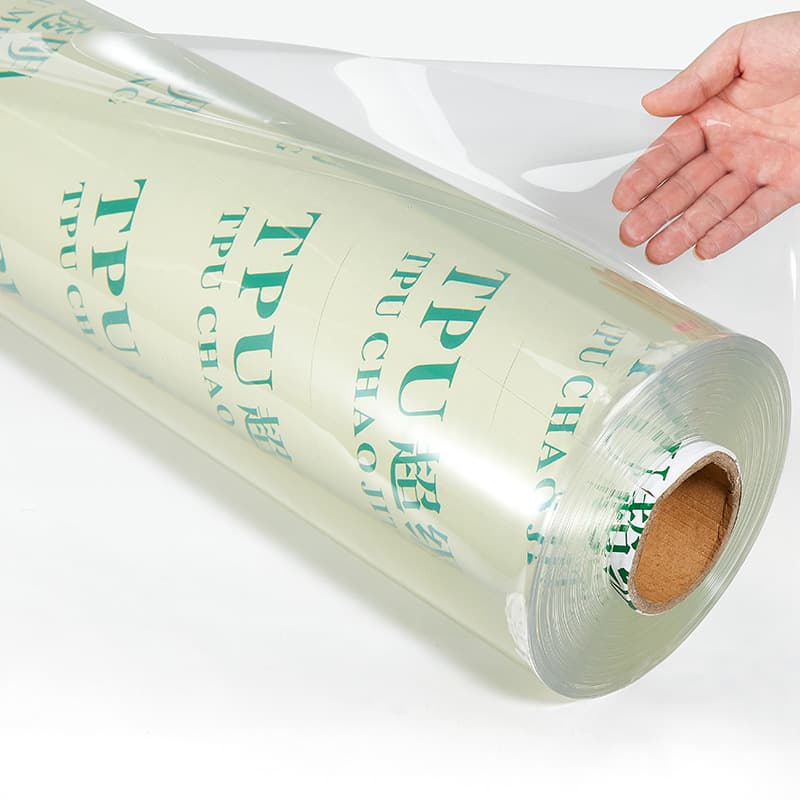 TPU transparent film high-elasticity polyurethane tpu film raw material composite waterproof polyether outdoor inflatable protective film