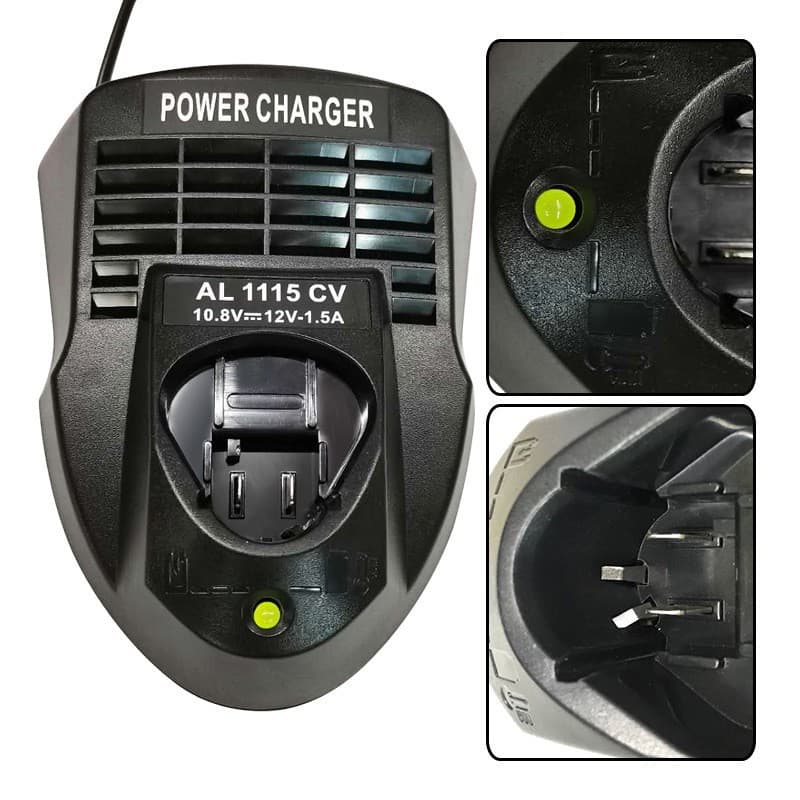 Compatible with Bosch BAT411 12V Power Tool Charger BOSCH 10.8V Cordless Drill Lithium Battery Charger