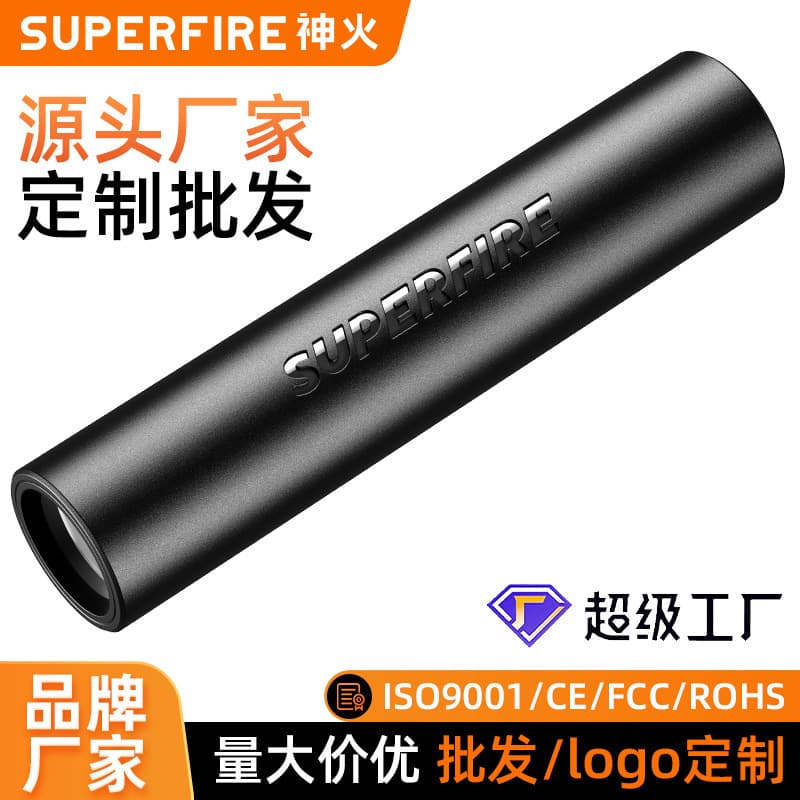Shenhuo UV Purple Light Flashlight 395nm Black Mirror Currency Detector LED Cat Fungus Vegetable Detection Professional Jade Inspection Ultraviolet Lamp