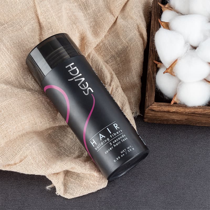 Hair Fiber Thickening Powder - Instant Plant-Based Hair Density Supplement, Quick Hair Building Fiber Powder, Bottled for Cross-Border Sales
