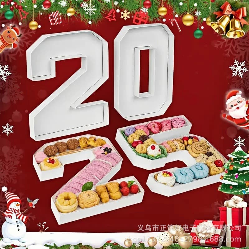Cross-border 2025 GRAD Candy Box, Creative Decorative Party Snack Platter for Gatherings and Graduations