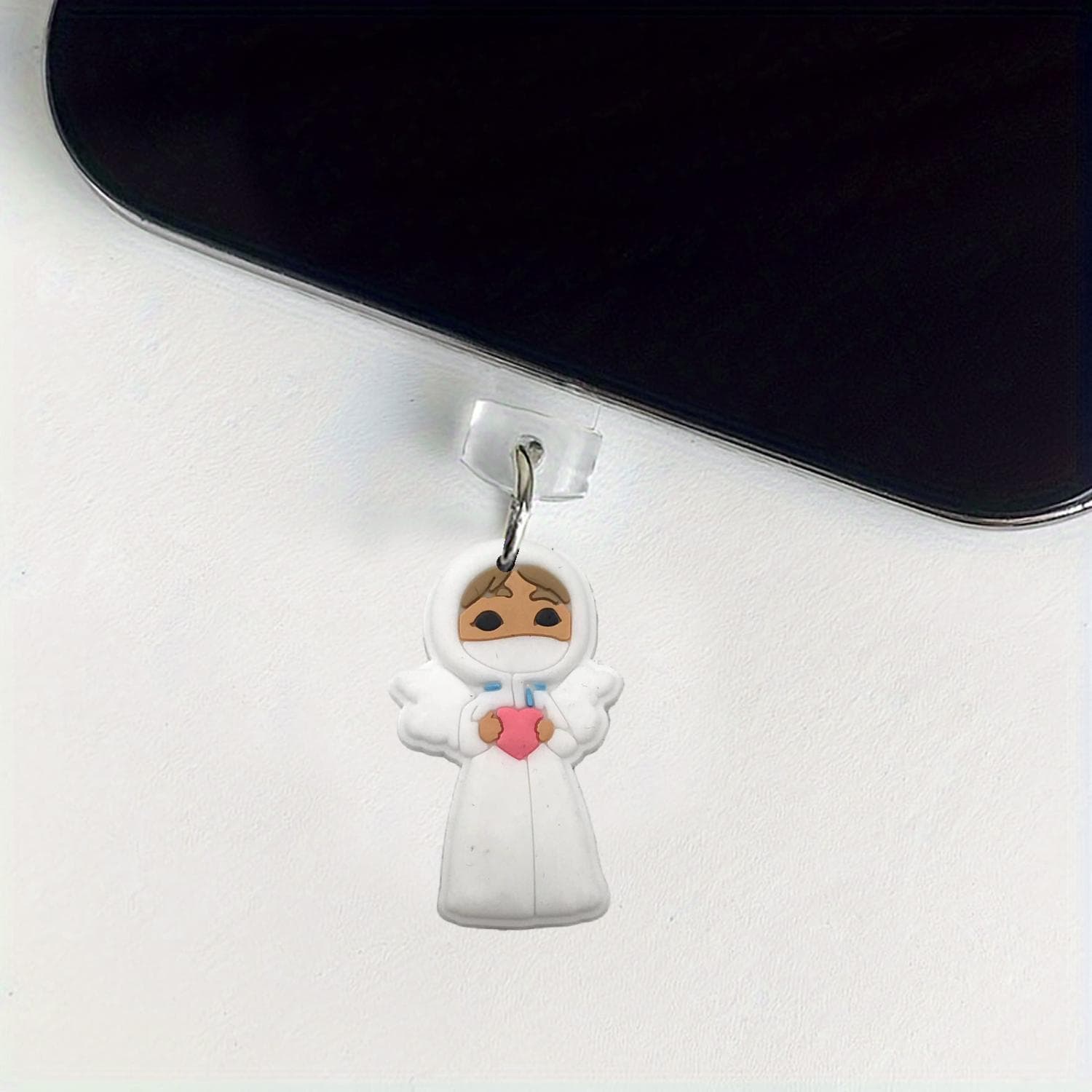 Amazon Doctor Phone Dust Plug Dunhuang PVC Soft Rubber Cross-border Hot Selling Personalized Fashion Pendant Cute Tail