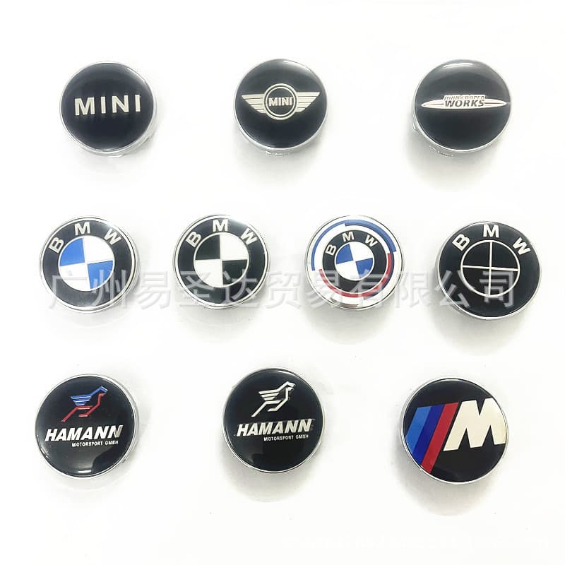 For BMW Modified 60MM Wheel Hub Cap SY-030 BMW Modified Wheel Center Cap Emblem