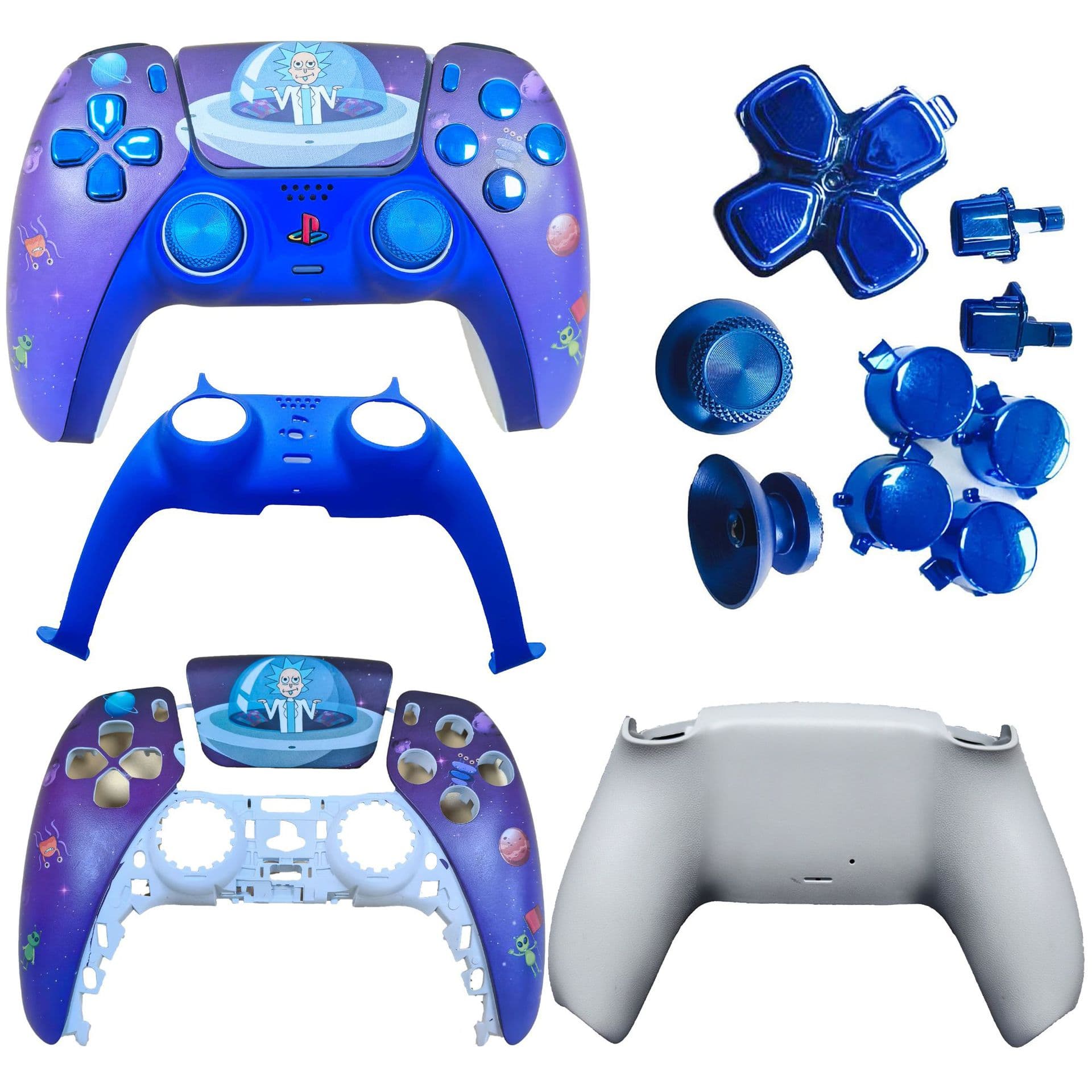 P5 Game Controller Replacement Shell - Repair, Modify, and Refurbish Accessories - Game Controller Shell DIY Button Parts