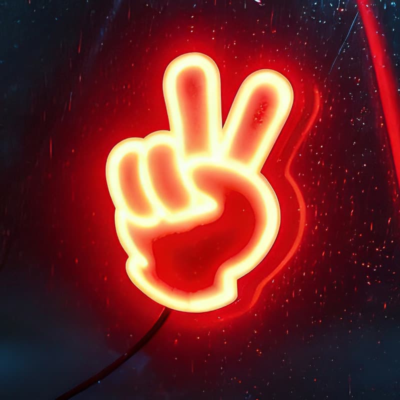 Party Neon Light Badge Team Glowing Badge Production 5V Remote Control Color-Changing Flow Light LED Colorful Gift Light
