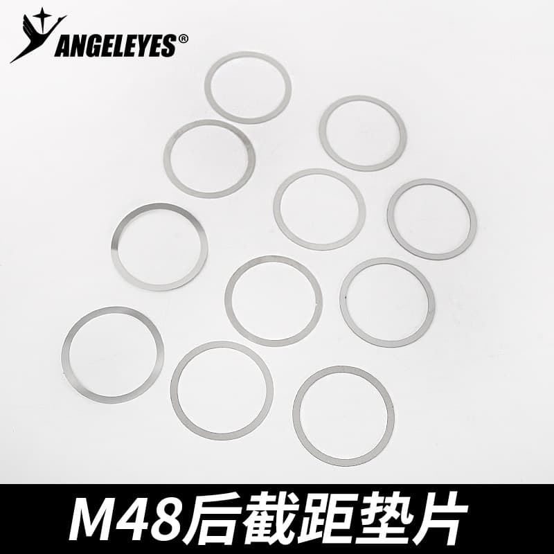 Star Edge M48 Back Intercept Flange Gasket 304 Stainless Steel Gasket Camera/Photography/Astronomical Telescope Accessories