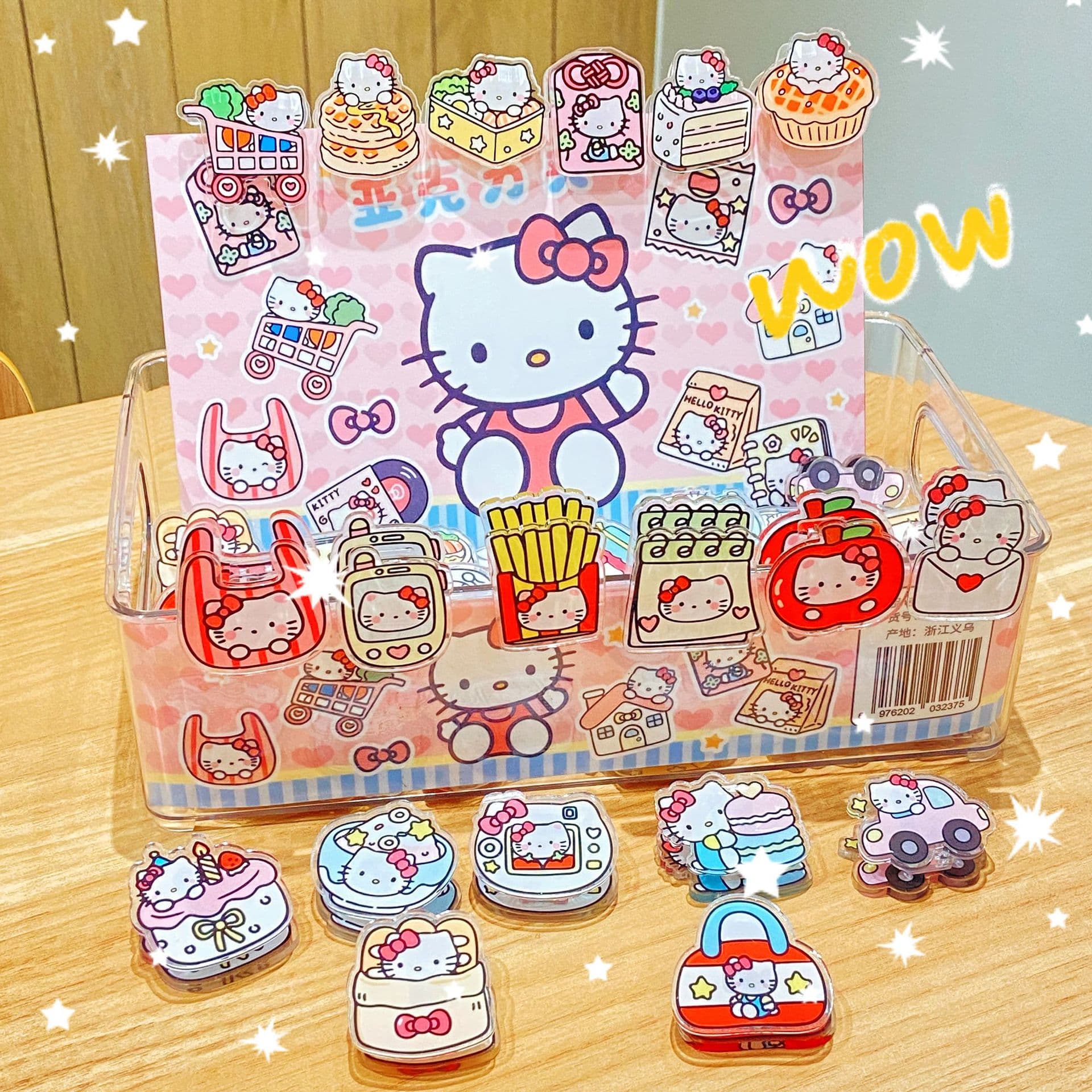 Cute cat butt clips RY-2511 (50/box) high-appeal bullet journal file holders, uniquely shaped butt clips