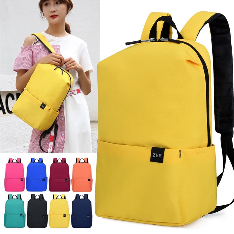Cross-Border Backpacks, Colorful Backpacks, Simple and Stylish School Bags, Outdoor Bags, Travel Bags, Customizable Logo Gift Bags
