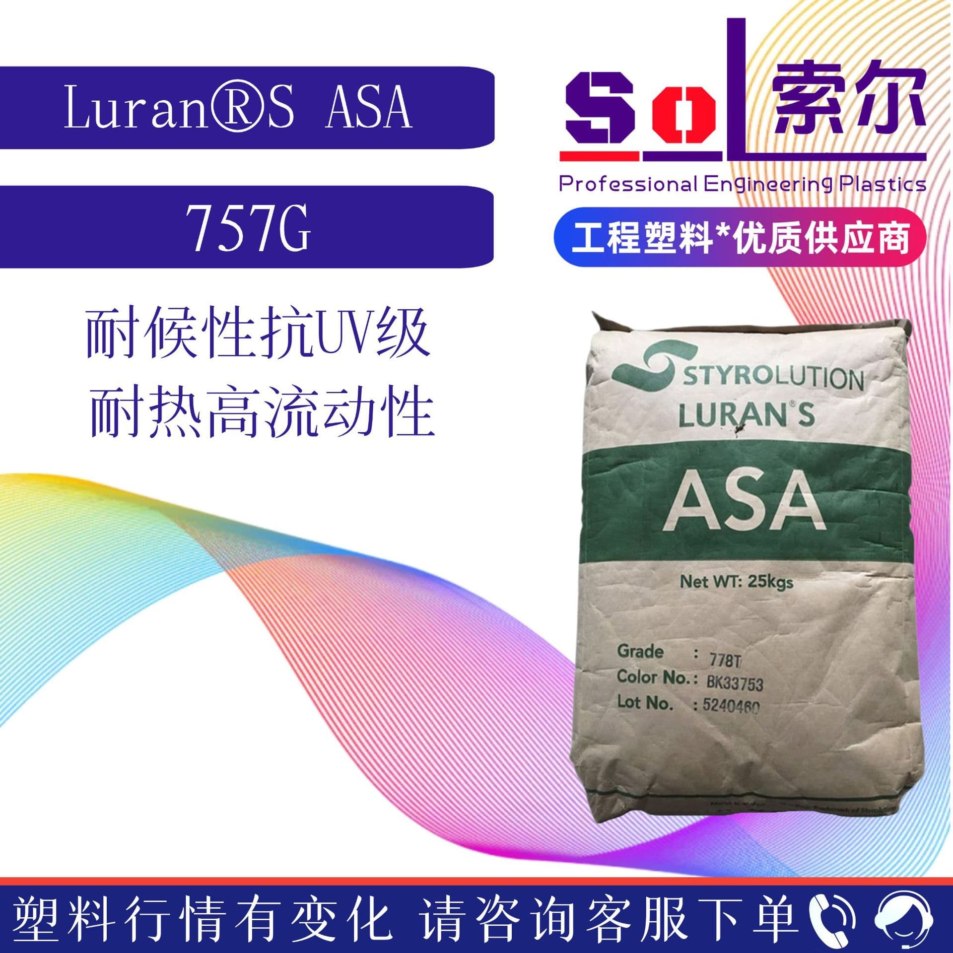 ASA Korea INEOS Styrol 757G High Flow UV-Resistant and Aging-Resistant Outdoor Products; ASA Korea Styrol 757R