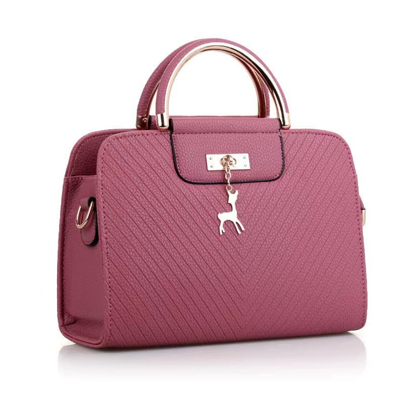 Taizhou Women's Small Square Bag PU Leather Solid Color Handbag Crossbody Shoulder Bag Fashion Ladies Bag
