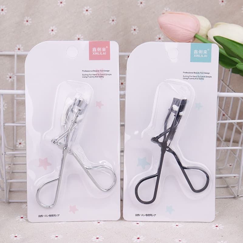 Manufacturer supplies stainless steel eyelash curler wide-angle frameless eyelash curler for beginners long-lasting soaring curler