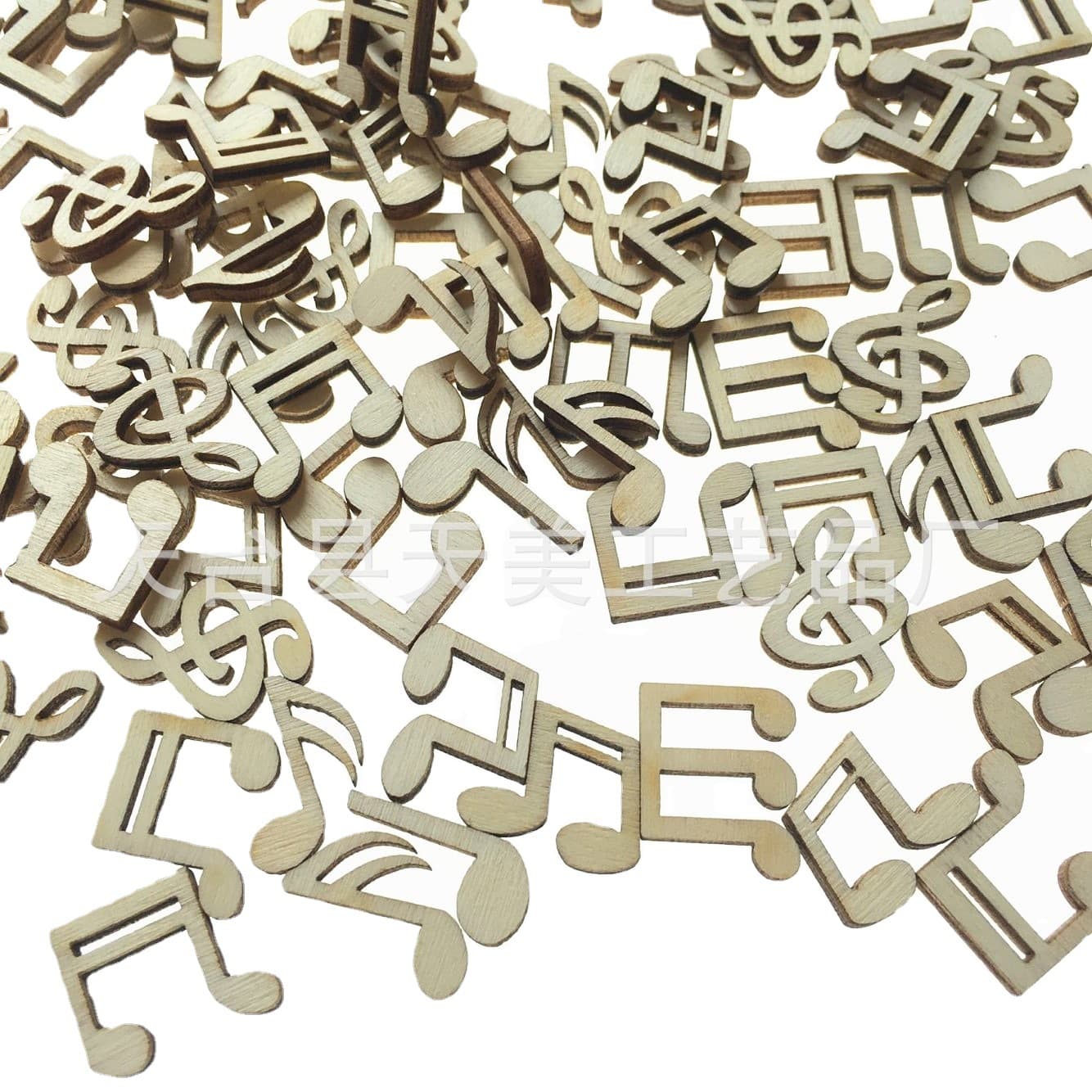 Wholesale Cartoon Wooden Note Wood Chips, Children's Handmade Creative Graffiti Toy, DIY Wooden Accessories