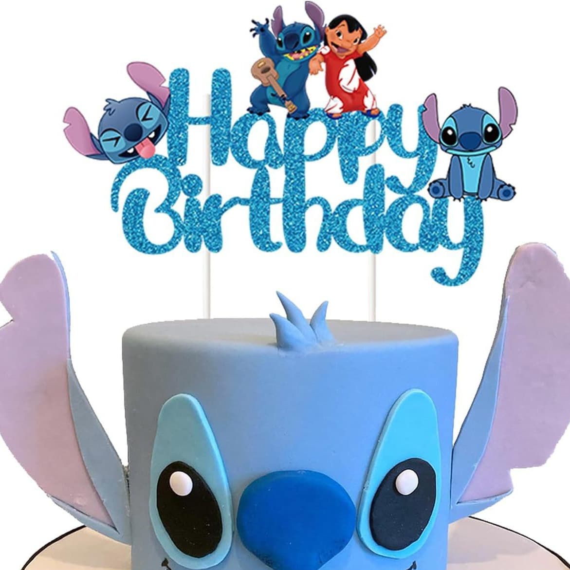 Birthday Party Lilo & Stitch Cake Topper Stitch Cake Decoration Stitch Party Supplies