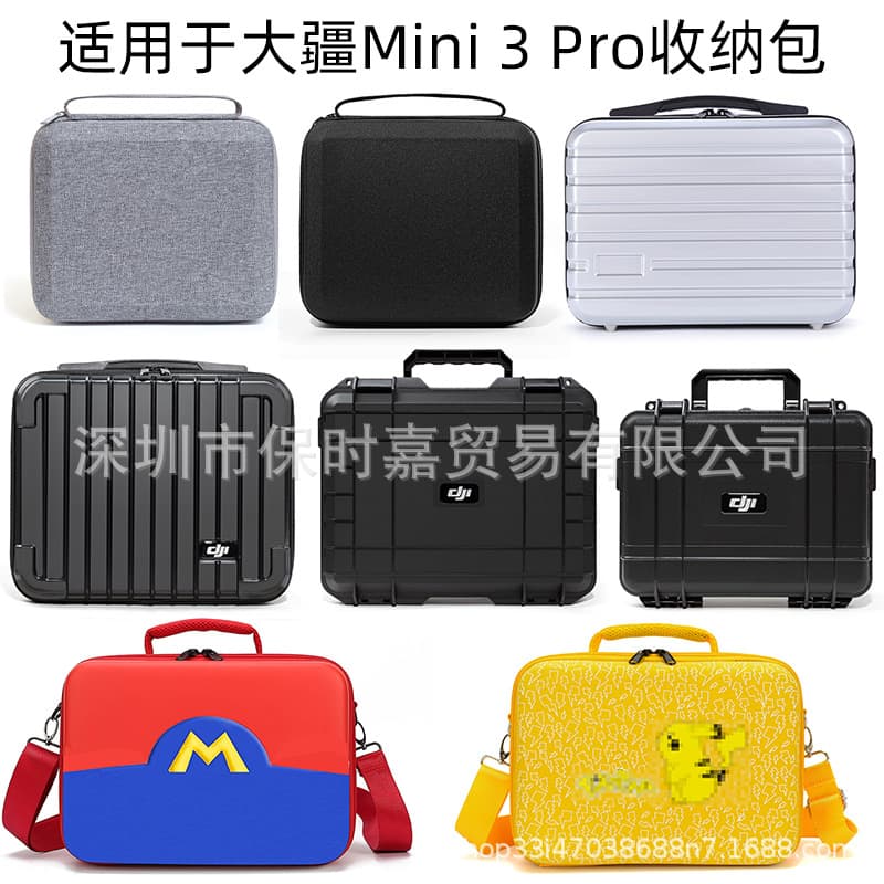 Compatible with DJI Mini 3 Pro Carrying Case, DJI Mini 3 Pro Drone with Remote Controller Handbag