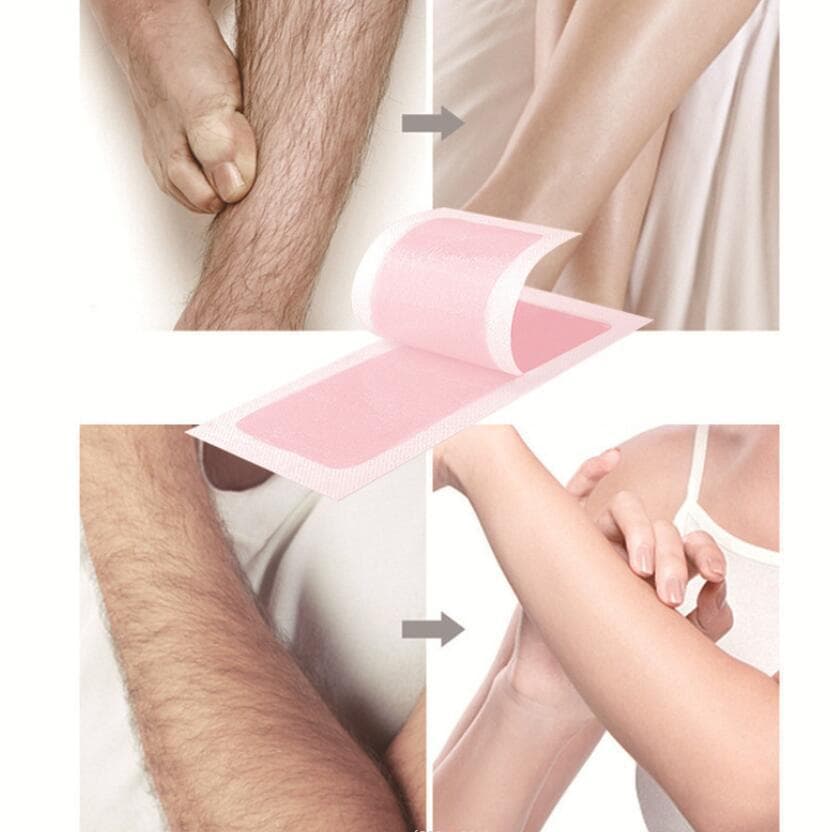 Hair Removal Wax Strips Single-Sided/Double-Sided for Legs, Full Body, Underarms, Leg Hair, Underarm Hair, Arms, Private Areas, Cross-Border