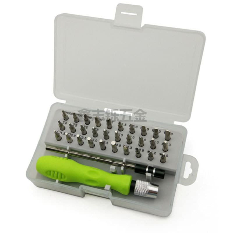 32-in-1 Screwdriver Set for Home Repair, Phone, Laptop Disassembly Tools with Flathead, Phillips, Torx Bits