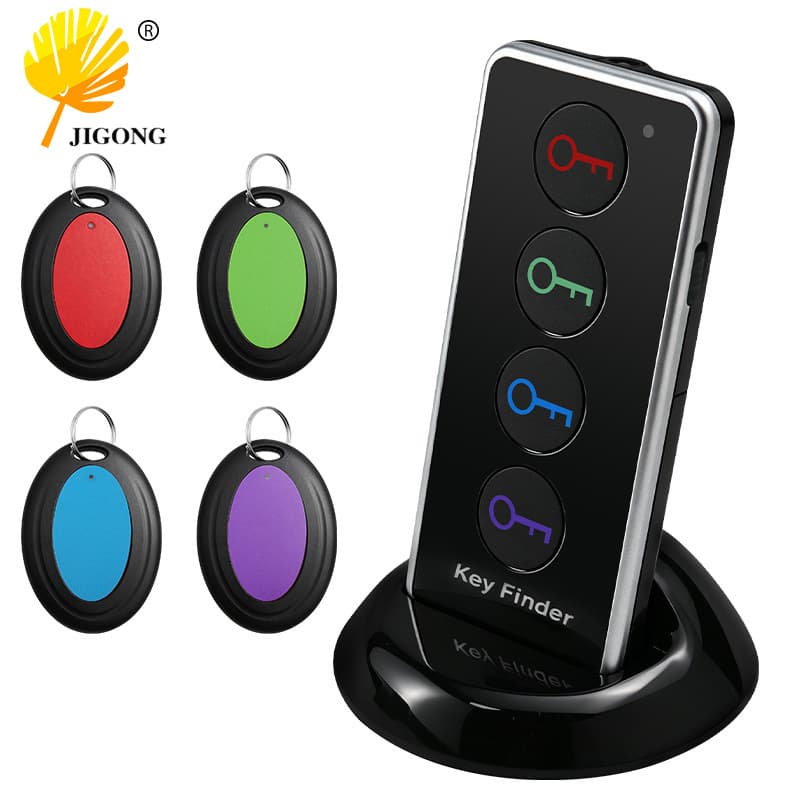 Factory spot one-to-four key finder wireless radio frequency item finding and anti-lost device