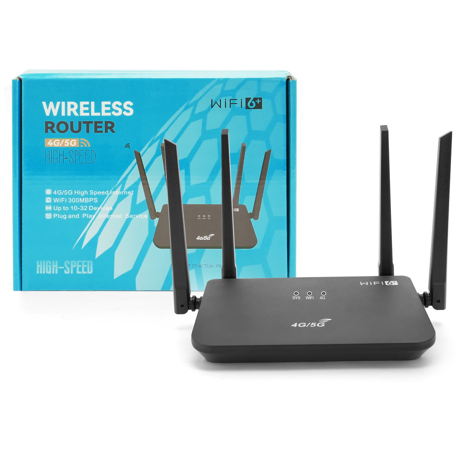 CP107 4G SIM Card Wireless WiFi Router LTE 4G Router with Russian Language Support
