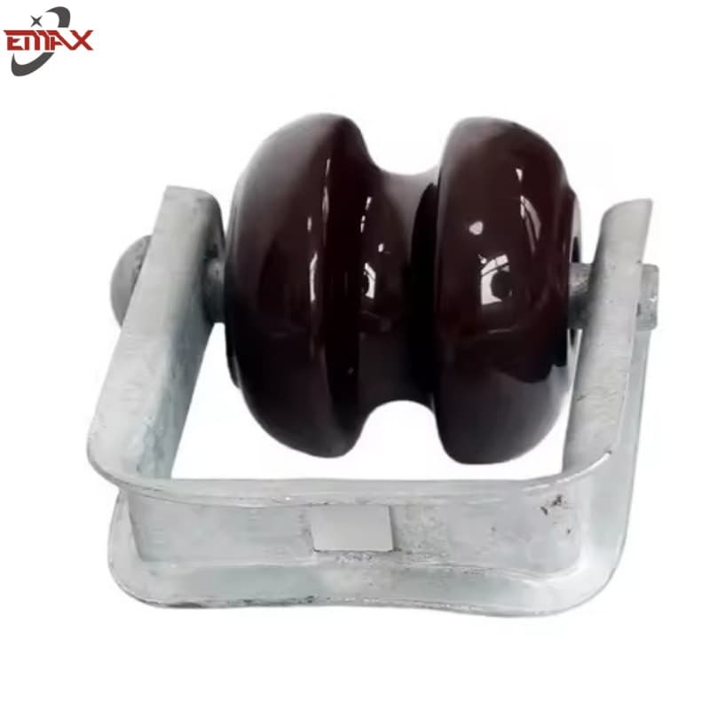 Factory Direct Supply Various Custom Power Fittings Reel Stand Insulator Galvanized D-Type Bracket Power Line Clamp