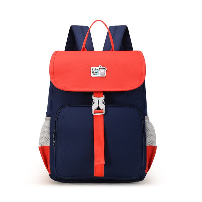 Simple and fashionable children's bag 2025 new Korean version large capacity backpack portable baby supplies kindergarten school bag