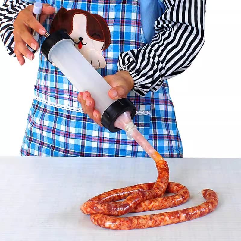 Rotary Sausage Filler Home Casing Stuffer Manual Multi-Function Sausage Maker