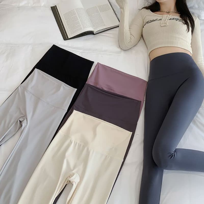 Shark Pants Women's Plus Size High-Waist Tummy Control Butt Lifting Yoga Tights High Elasticity Slimming