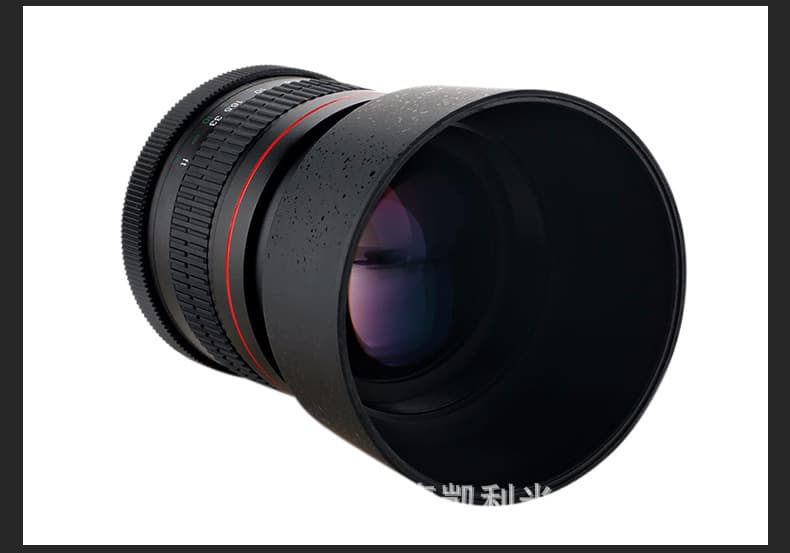 85mm F1.8 fixed focal length lens with large aperture, portrait lens for DSLR cameras